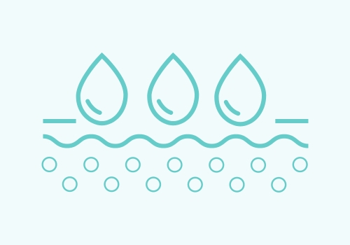 gocce di acqua icona